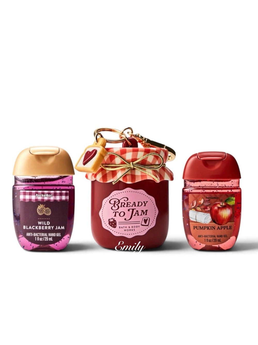 Bath & Body Works BREADY to Jam Jar PocketBac Holder Trio